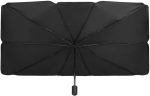 NC Car Windshield Sun Shade Foldable car Sun Umbrella,Blocks UV Rays Sun Visor for car[48 25.6 inches (122 * 65 cm)] Fit Most Vehicle