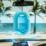 ⁦Godrej aer O - معطر هواء معلق للسيارة - عبوة متنوعة من 3 قطع (22.5 جم) | جل يدوم حتى 30 يومًا | اكسسوارات السيارات⁩ - الصورة ⁦2⁩