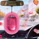 ⁦Godrej aer O - معطر هواء معلق للسيارة - عبوة متنوعة من 3 قطع (22.5 جم) | جل يدوم حتى 30 يومًا | اكسسوارات السيارات⁩ - الصورة ⁦4⁩